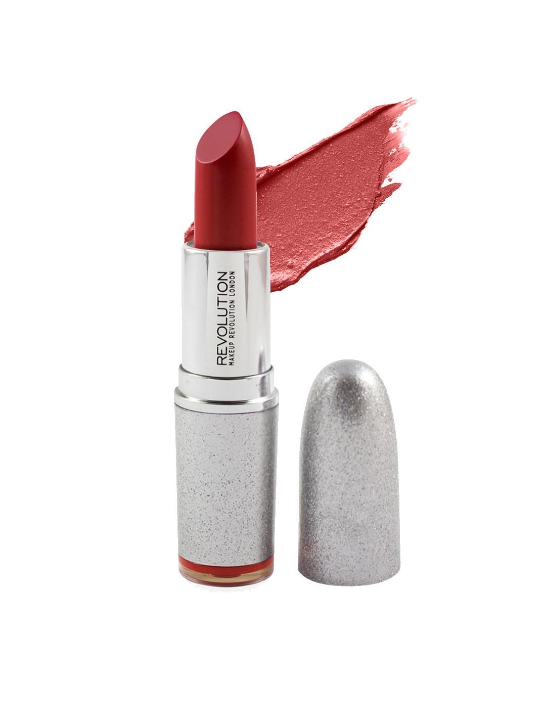

Makeup Revolution London Life on the Dancefloor Not Going Home V4 Lipstick, Red