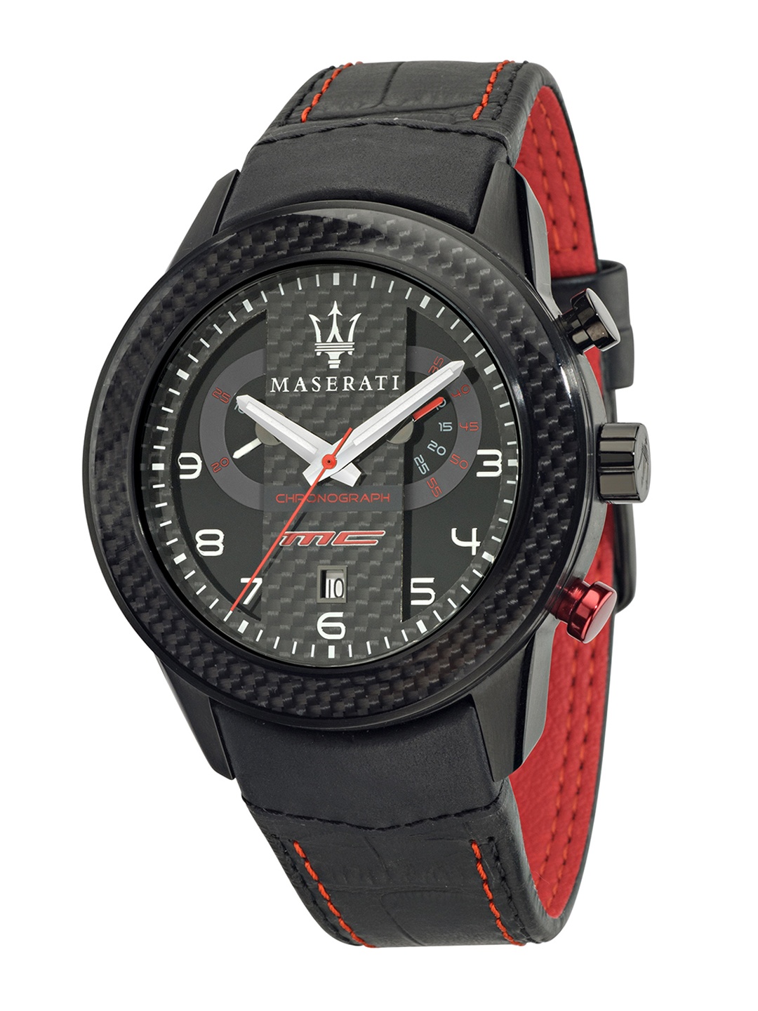 

Maserati Men Black Analogue Watch