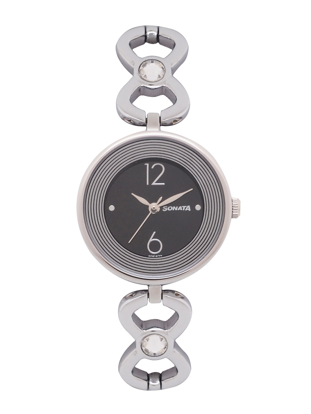 

Sonata Women Black Analogue Watch NK8136SM01