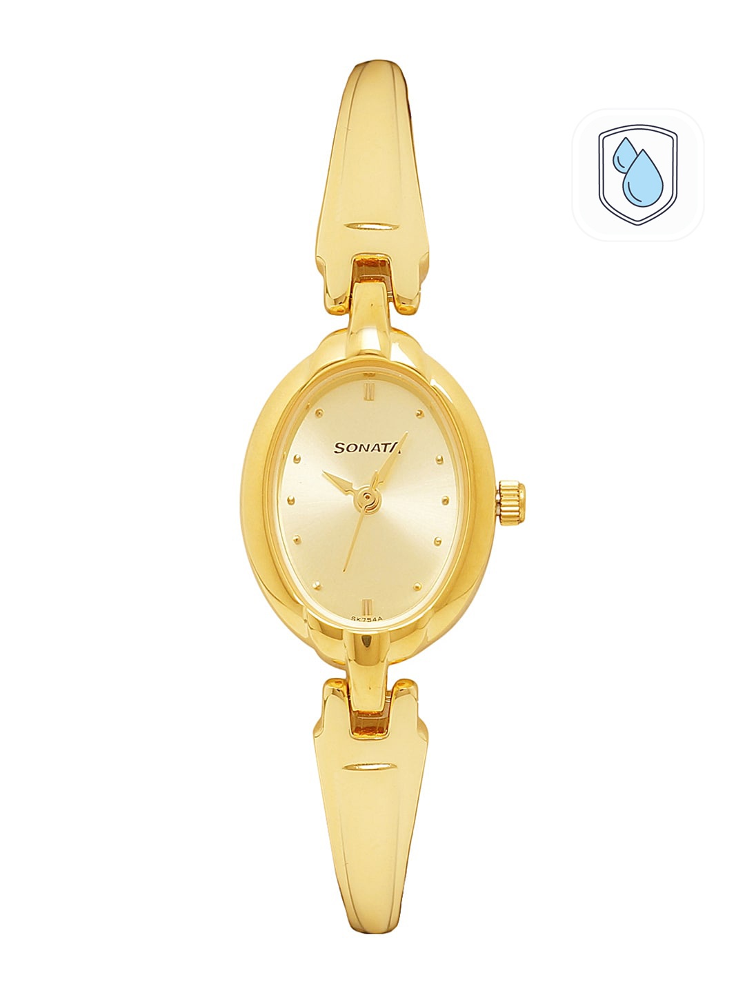 

Sonata Women Gold-Toned Analogue Watch