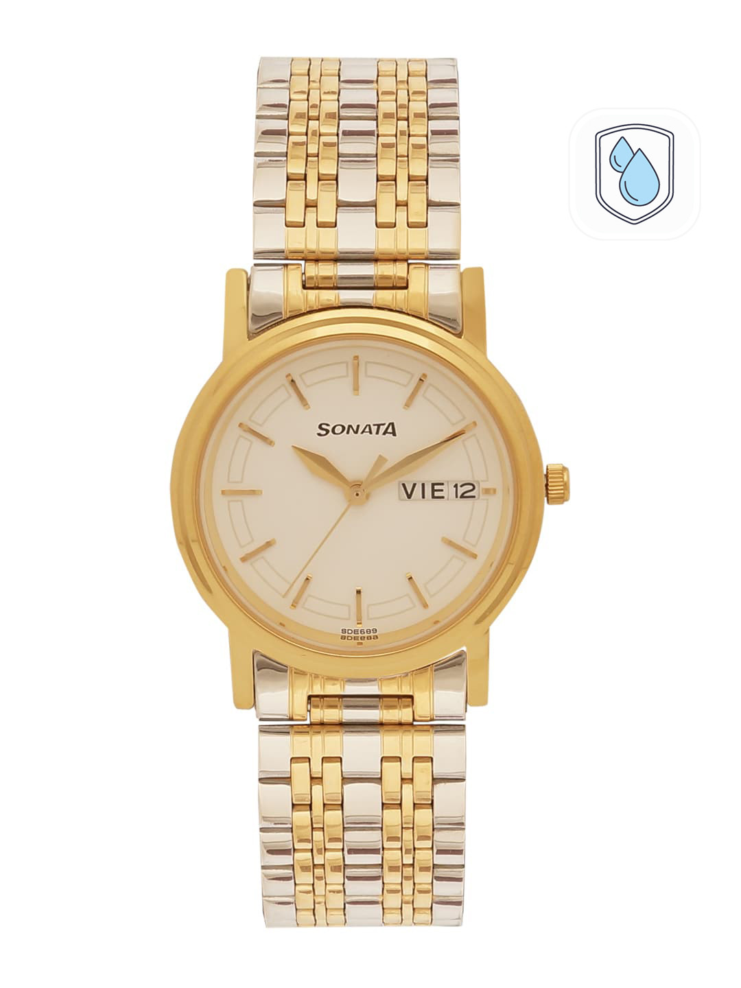 

Sonata Men White Analogue Watch NK11418100BM01