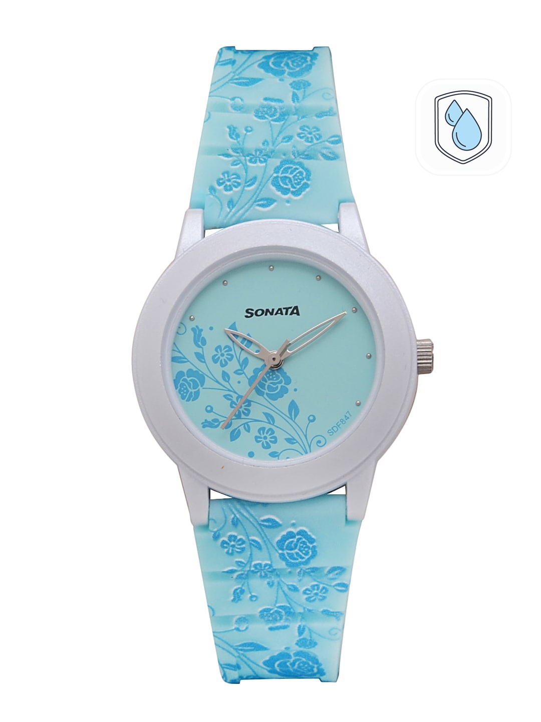 

Sonata Women Blue Analogue Watch NK8992PP06