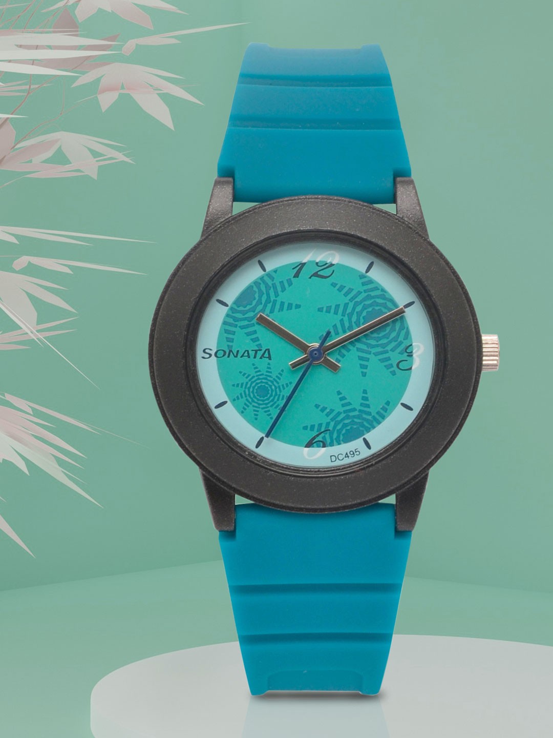 

Sonata Women Blue Analogue Watch NJ8992PP01C