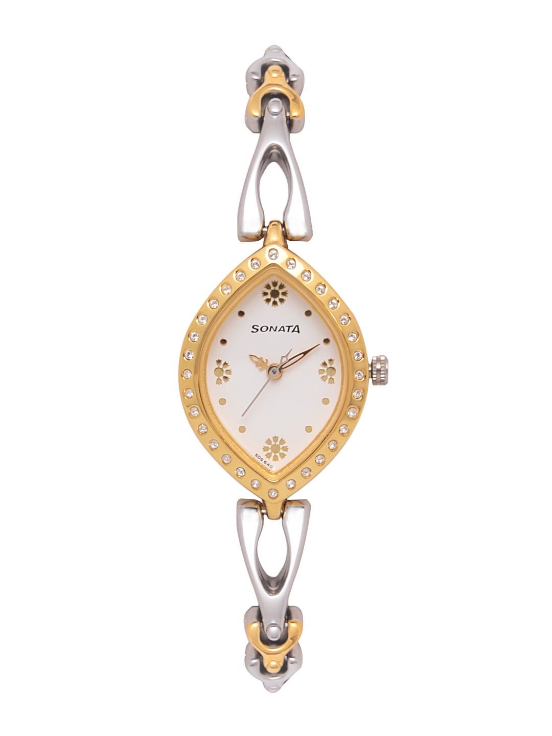 

Sonata Women White & Silver-Toned Analogue Watch NK8149BM01