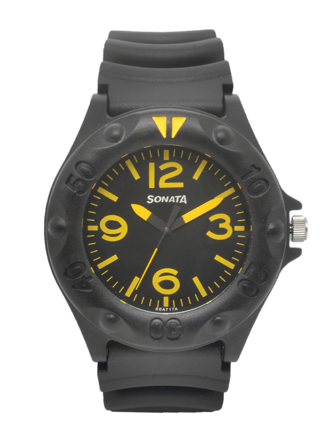 

Sonata Men Black Digital Watch ND7975PP01C