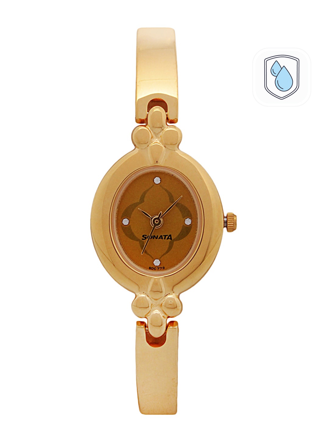 

Sonata Women Gold-Toned Analogue Watch NK8093YM01