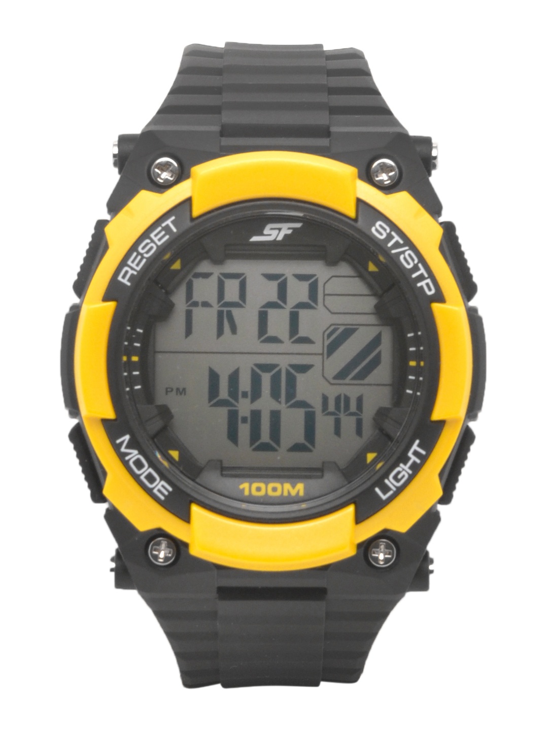 

Sonata Men Yellow Digital Watch 77081PP04