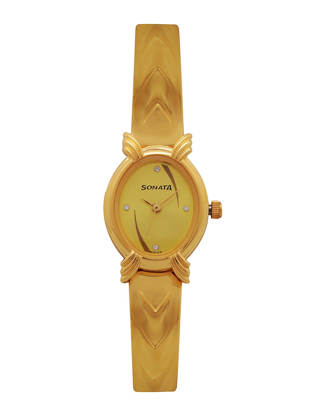 

Sonata Women Gold-Toned Analogue Watch NK8110YM01