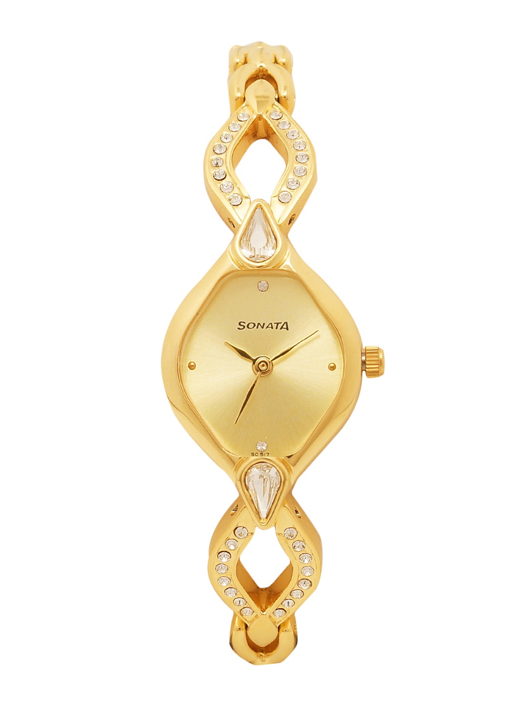 

Sonata Sonata Elements Women Gold Analogue watch NL8063YM04