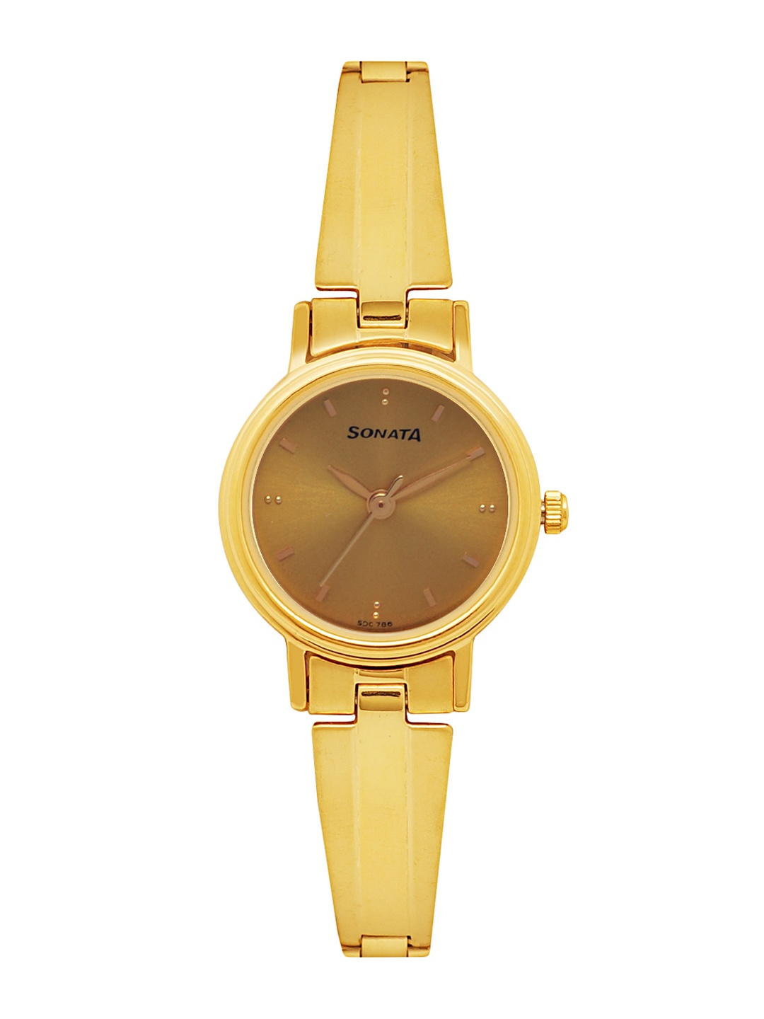 

Sonata Women Gold-Toned Analogue Watch 8096YM05C