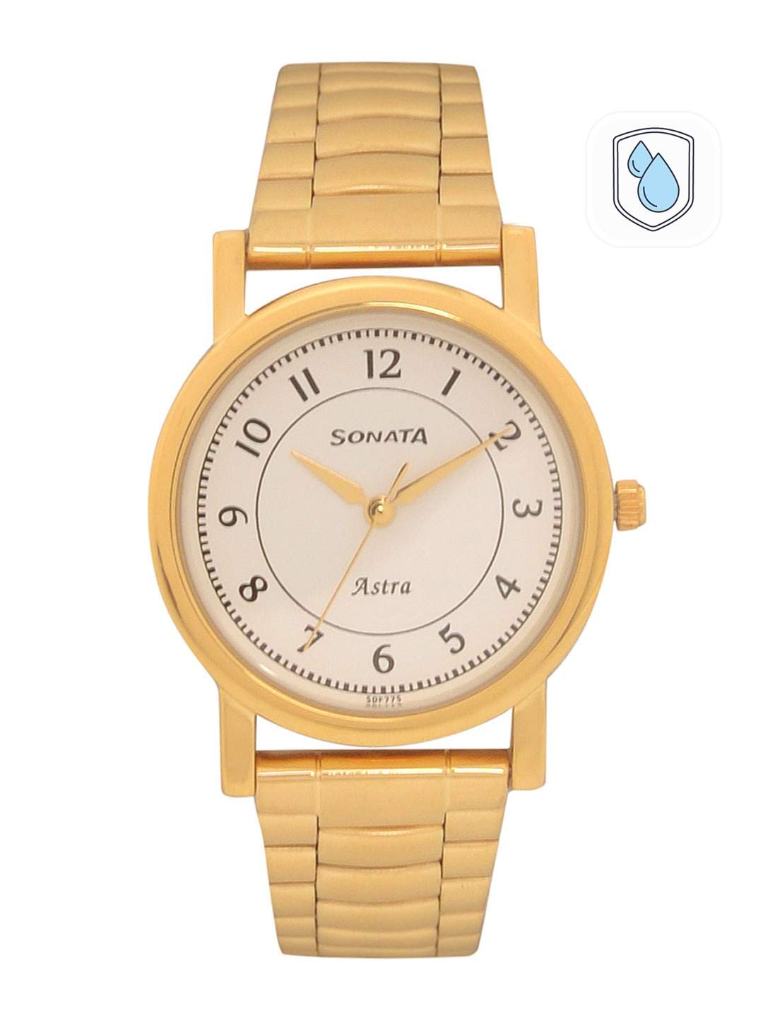 

Sonata Men White Analogue Watch 77049YM03C
