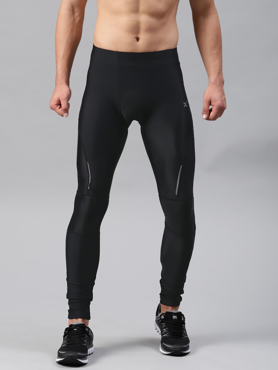 

HRX Active by Hrithik Roshan Men Black Cycling Tights