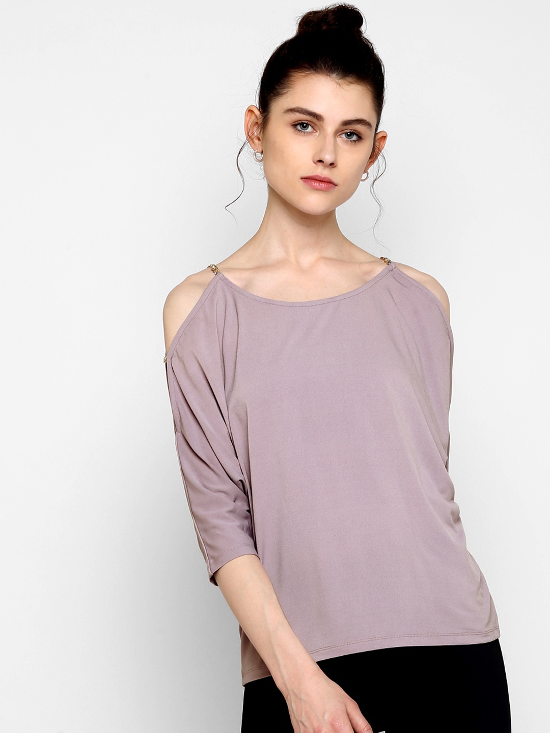 

Kazo Women Mauve Solid Top