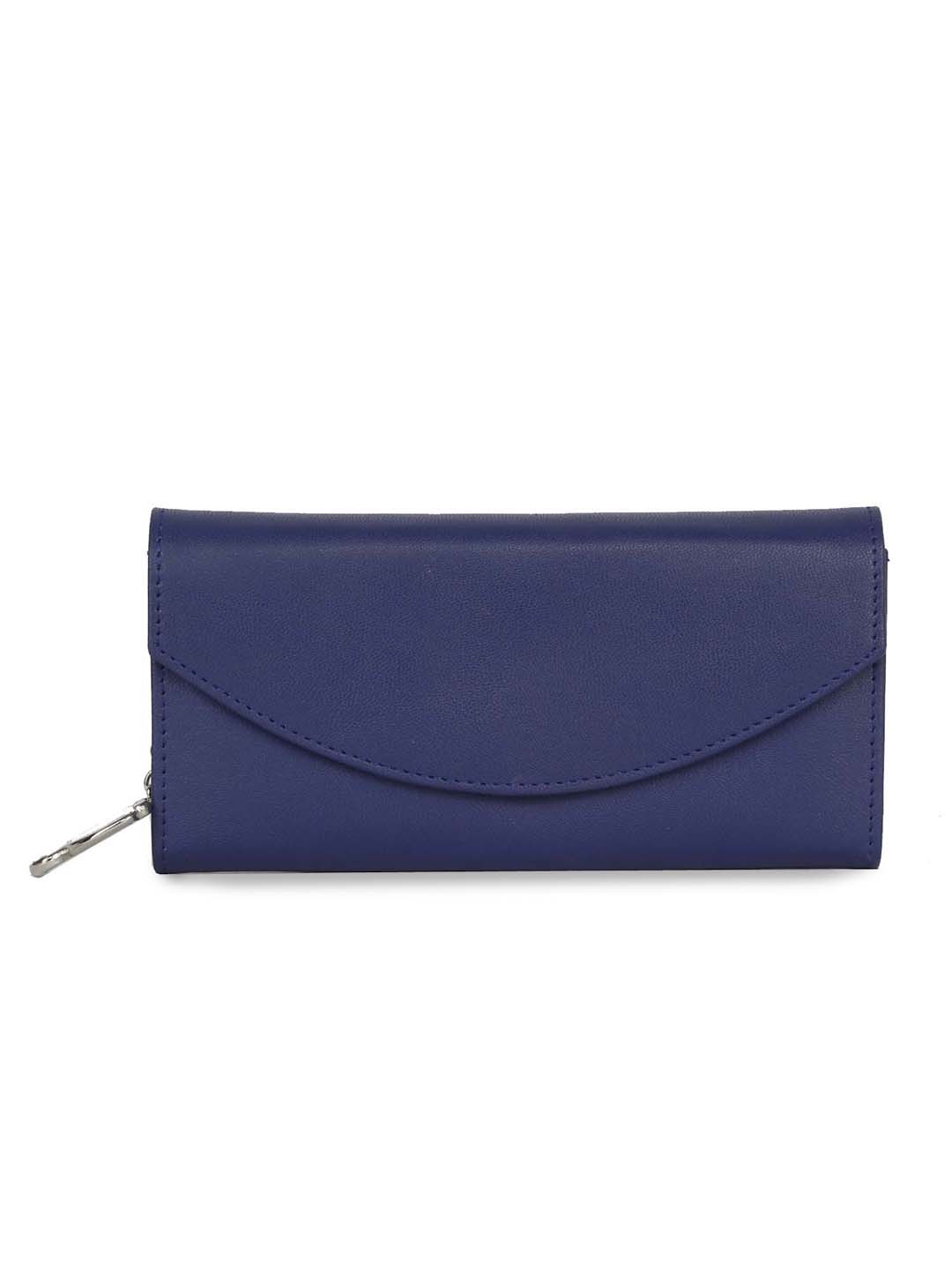 

Butterflies Women Blue Solid Two Fold Wallet
