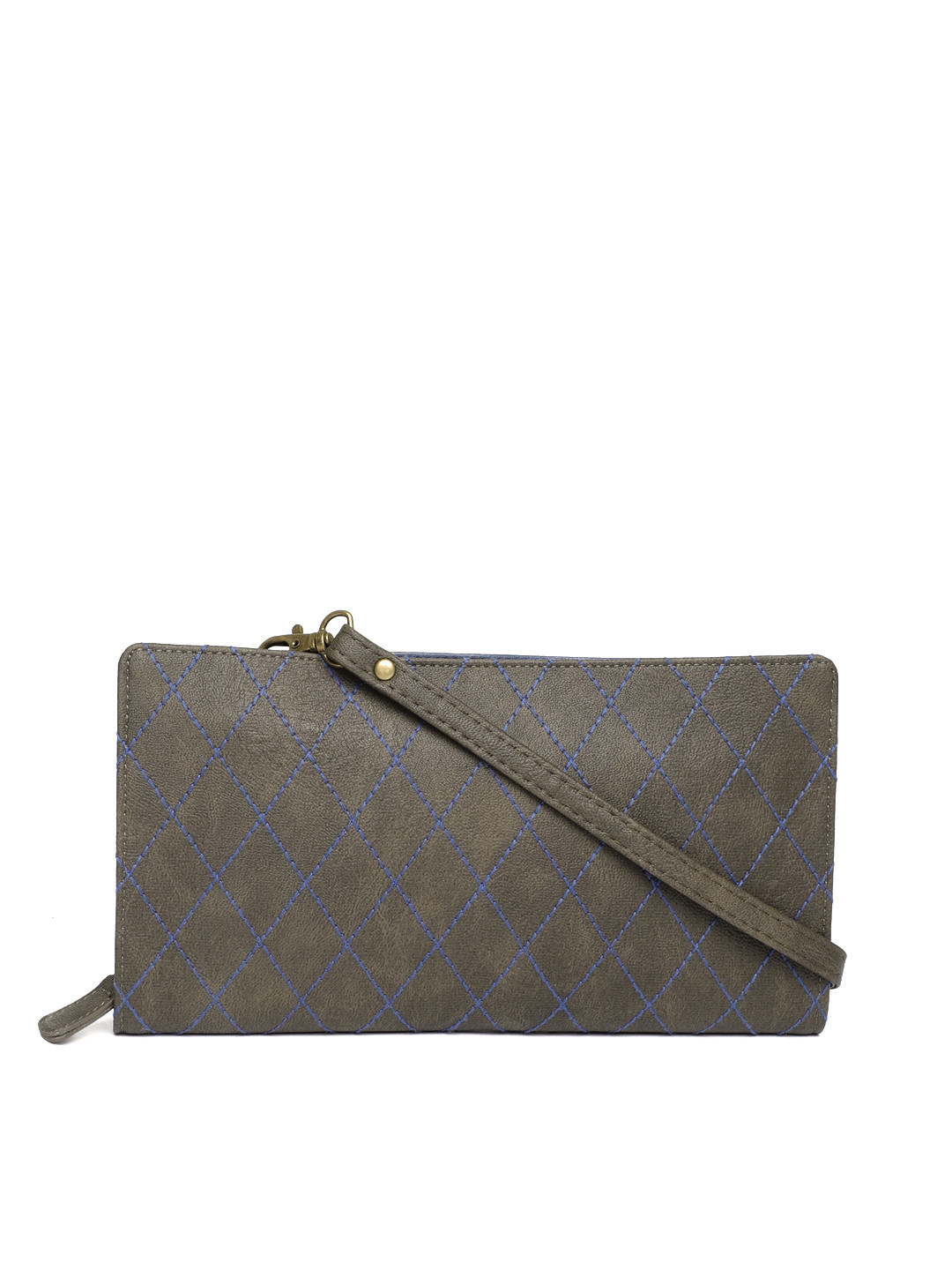 

Baggit Women Brown Solid Zip Around Wallet