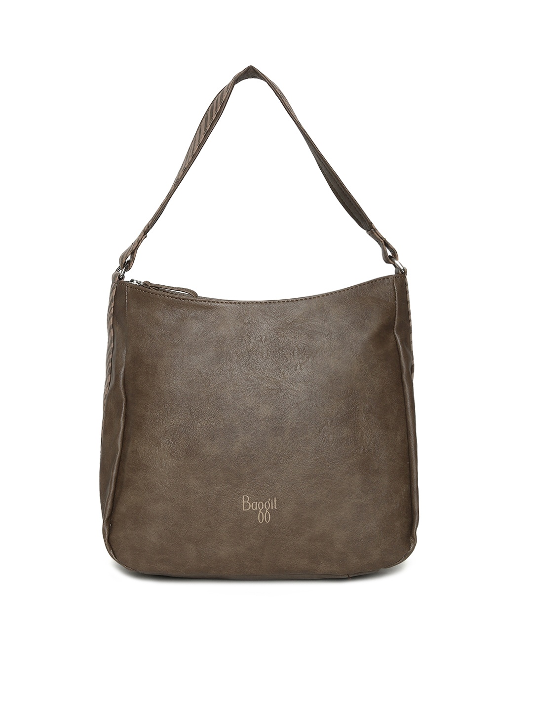 

Baggit Brown Solid Tote Bag