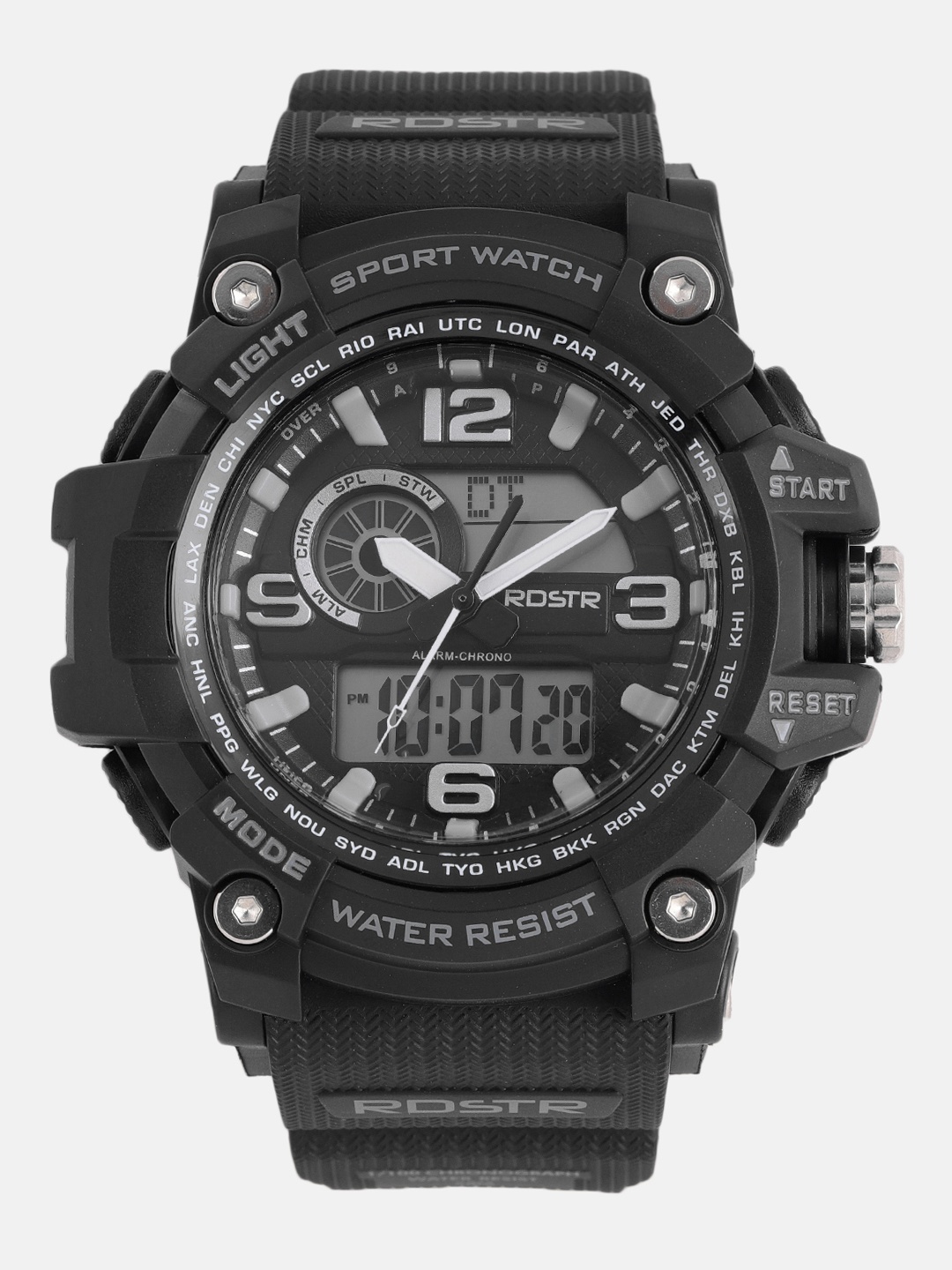 

Roadster Unisex Black Analogue and Digital Watch MFB-PN-SKM-1283