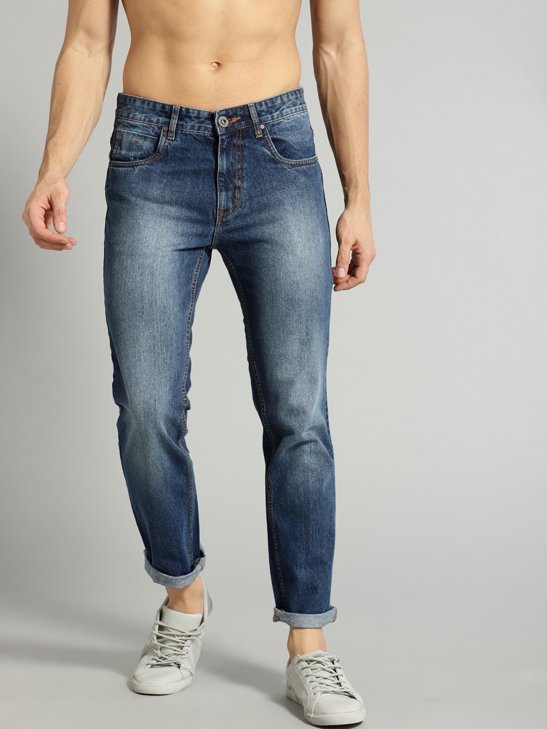 

Roadster Men Blue Slim Fit Mid-Rise Clean Look Jeans