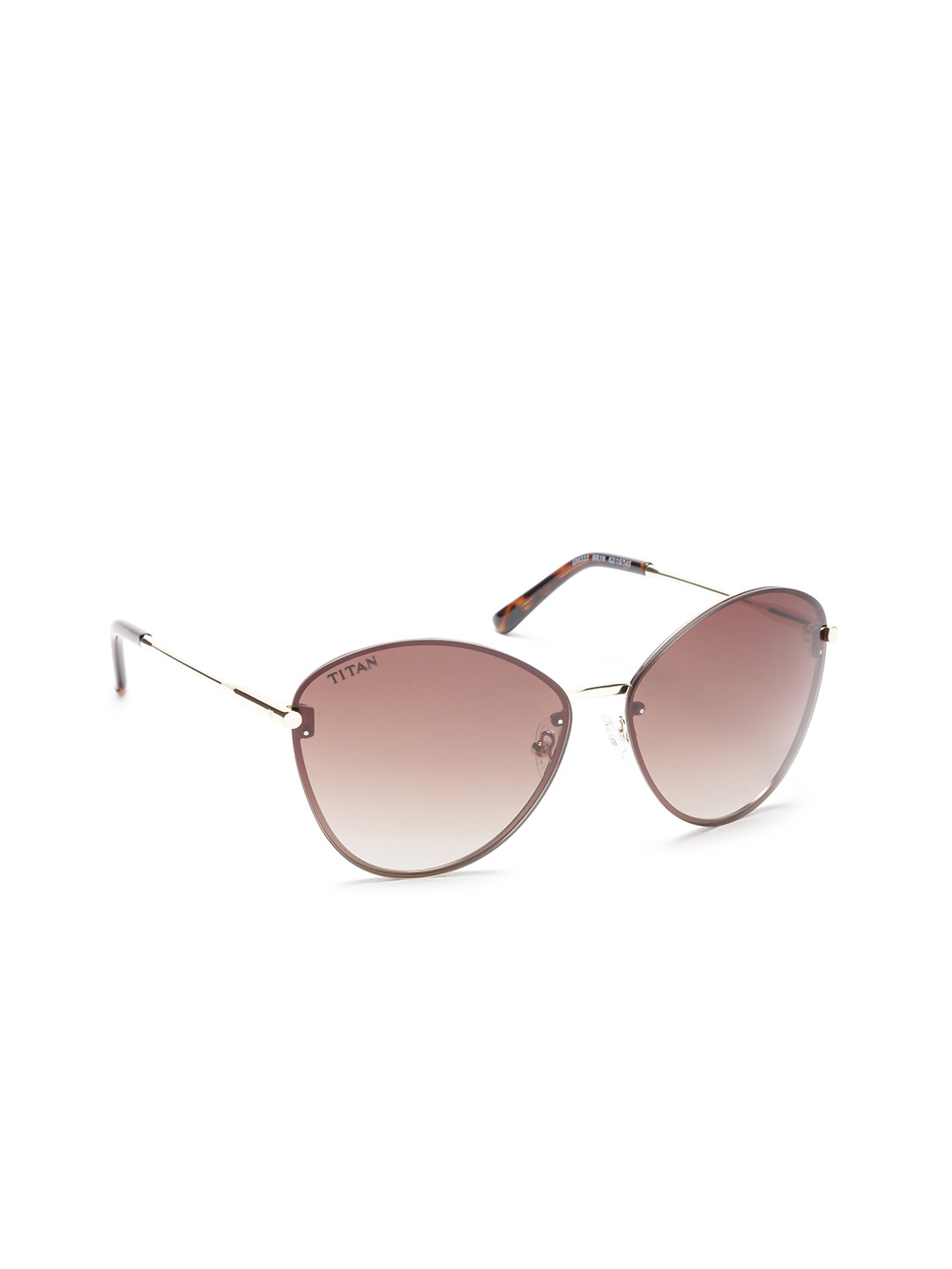 

Titan Women Oversized Sunglasses GM333BR1N, Brown