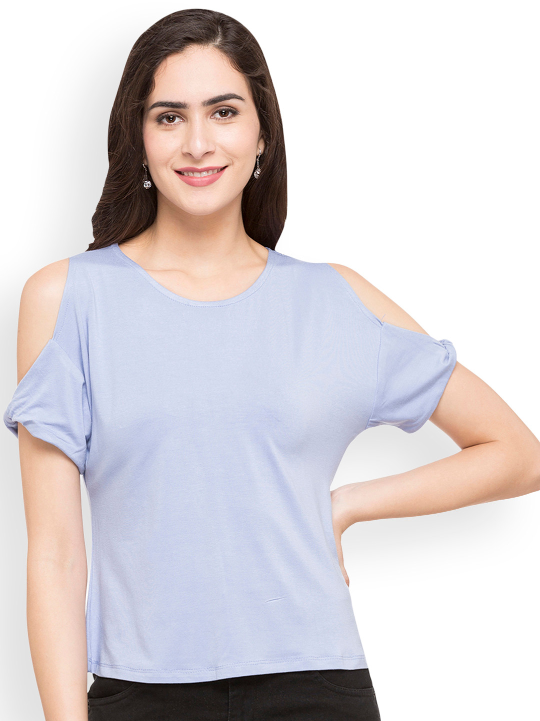 

Globus Women Lavender Solid Top