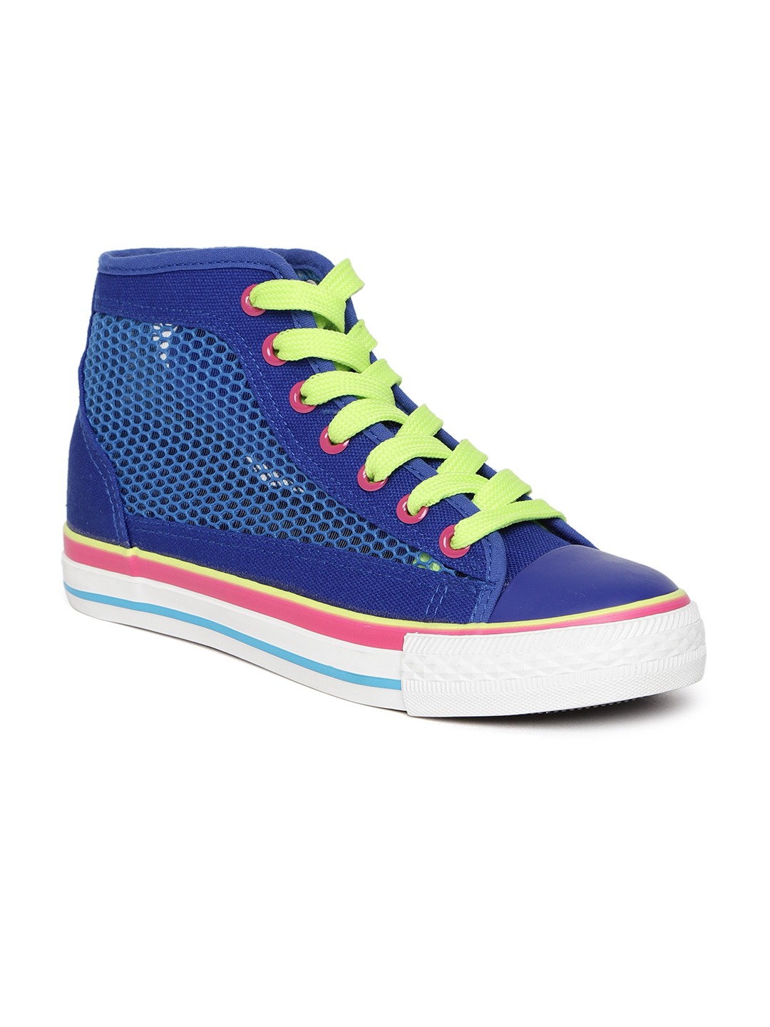 

Carlton London Women Blue Sneakers