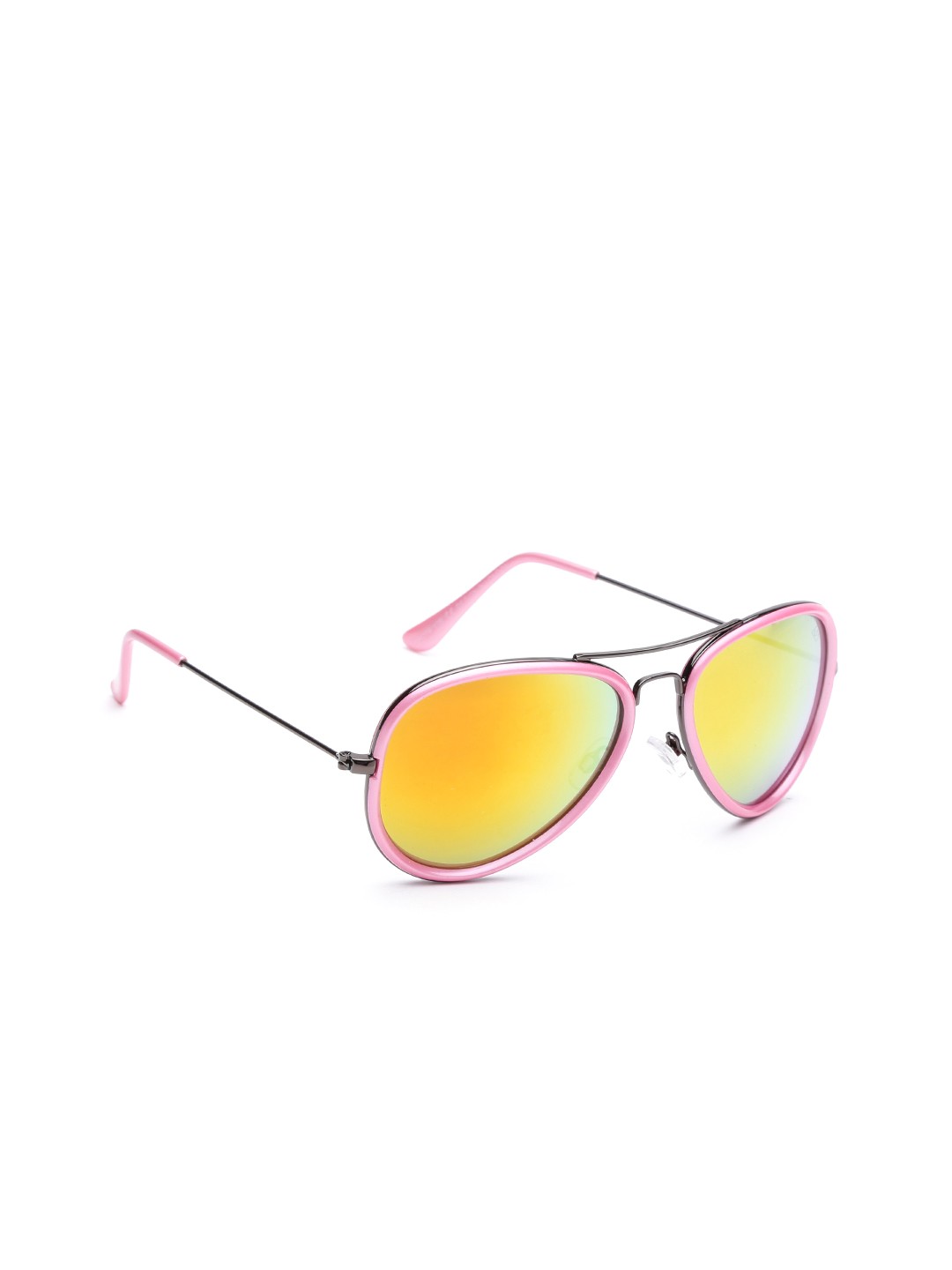 

Lee Cooper Unisex Mirrored Aviator Sunglasses LC9055 FOB, Yellow