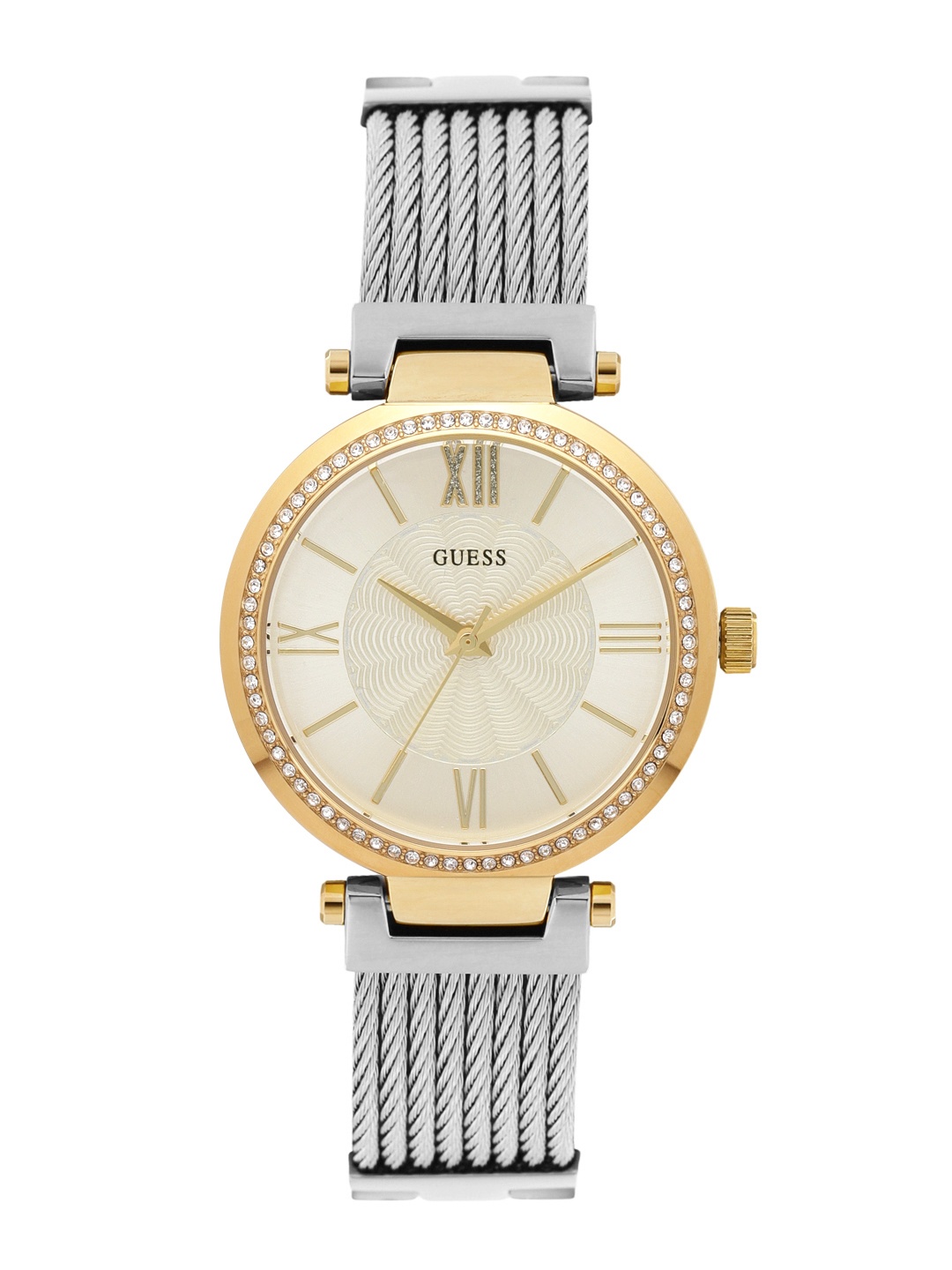 

GUESS Women Gold-Toned Analogue Watch W0638L7