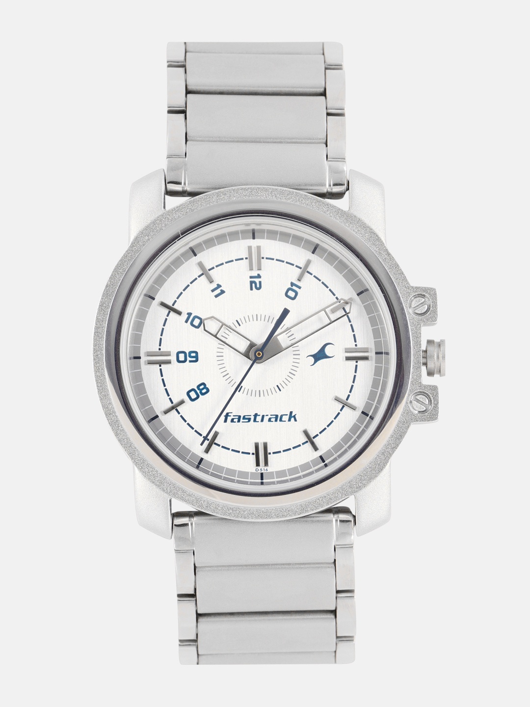 

Fastrack Men Silver-Toned Analogue Watch NG3039SM01C