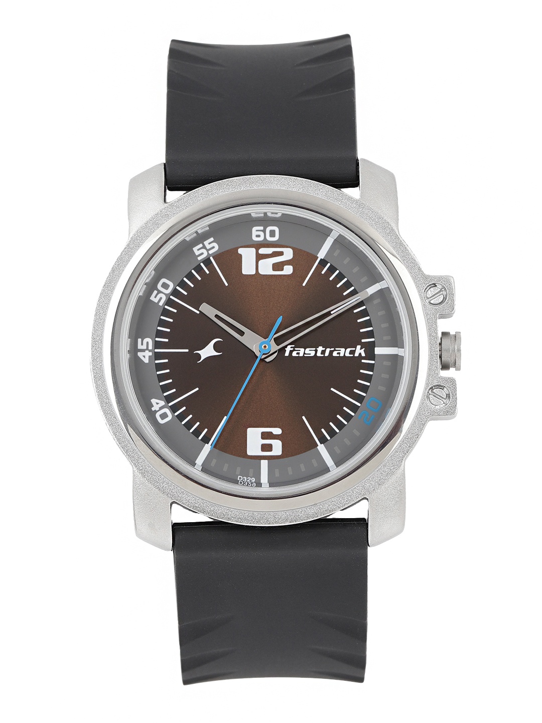 

Fastrack Men Brown & Grey Digital Watch NK3039SP02