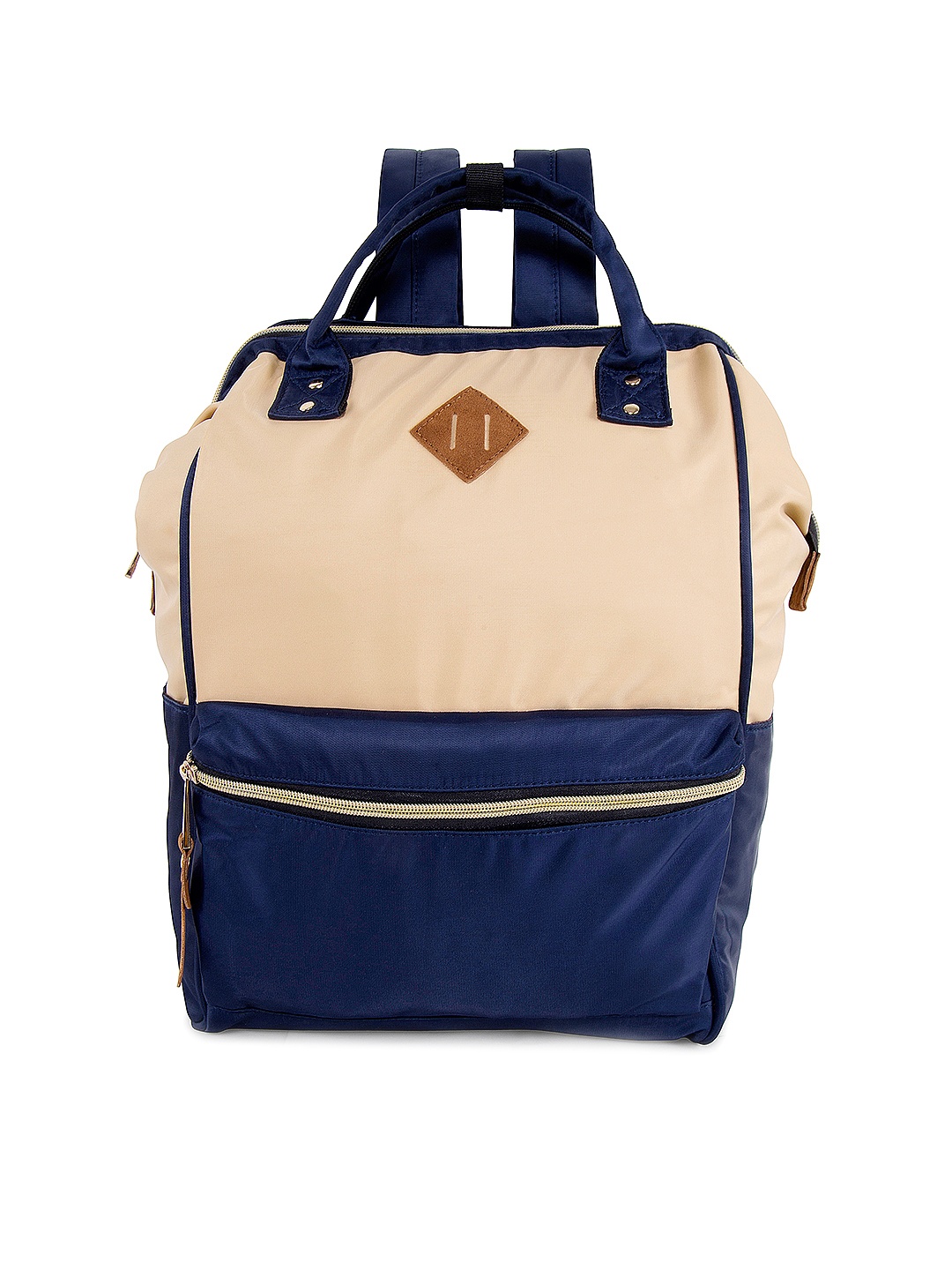 

Diana Korr Women Tan 13 L Brand Logo Backpack