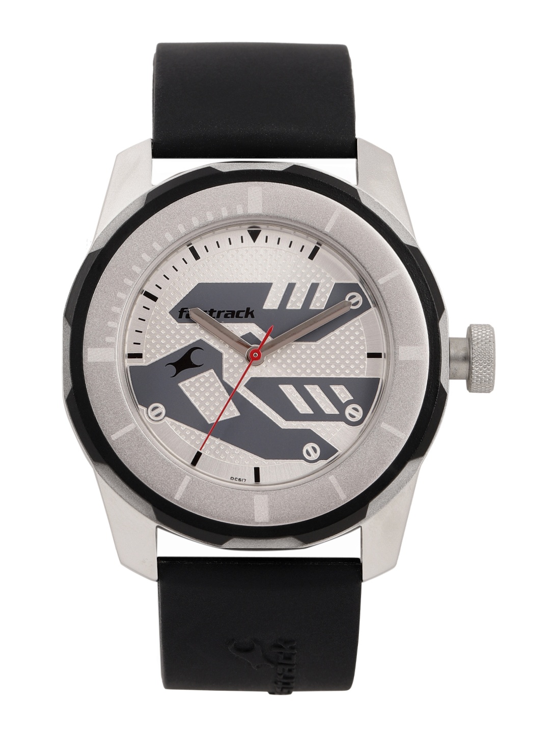 

Fastrack Men Silver-Toned Analogue Watch