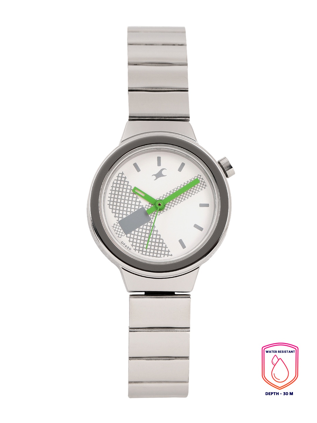 

Fastrack Women White Analogue Watch NK6149SM03_OR
