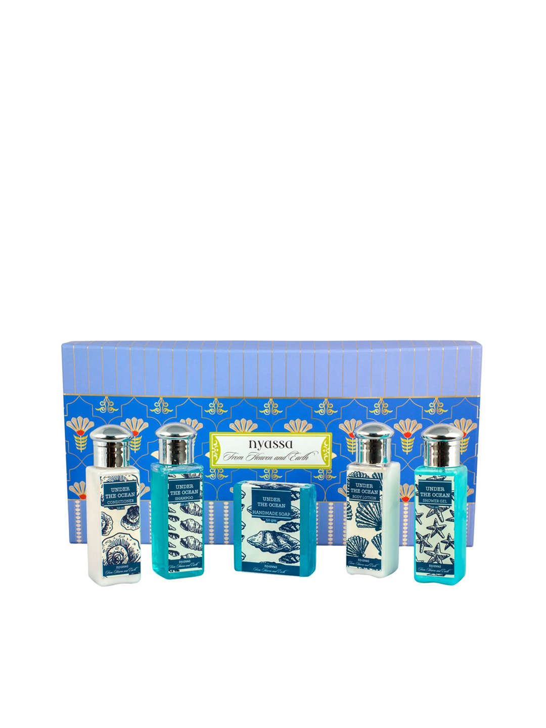 

Nyassa Unisex Under The Ocean Bath Ritual Gift Set, Blue