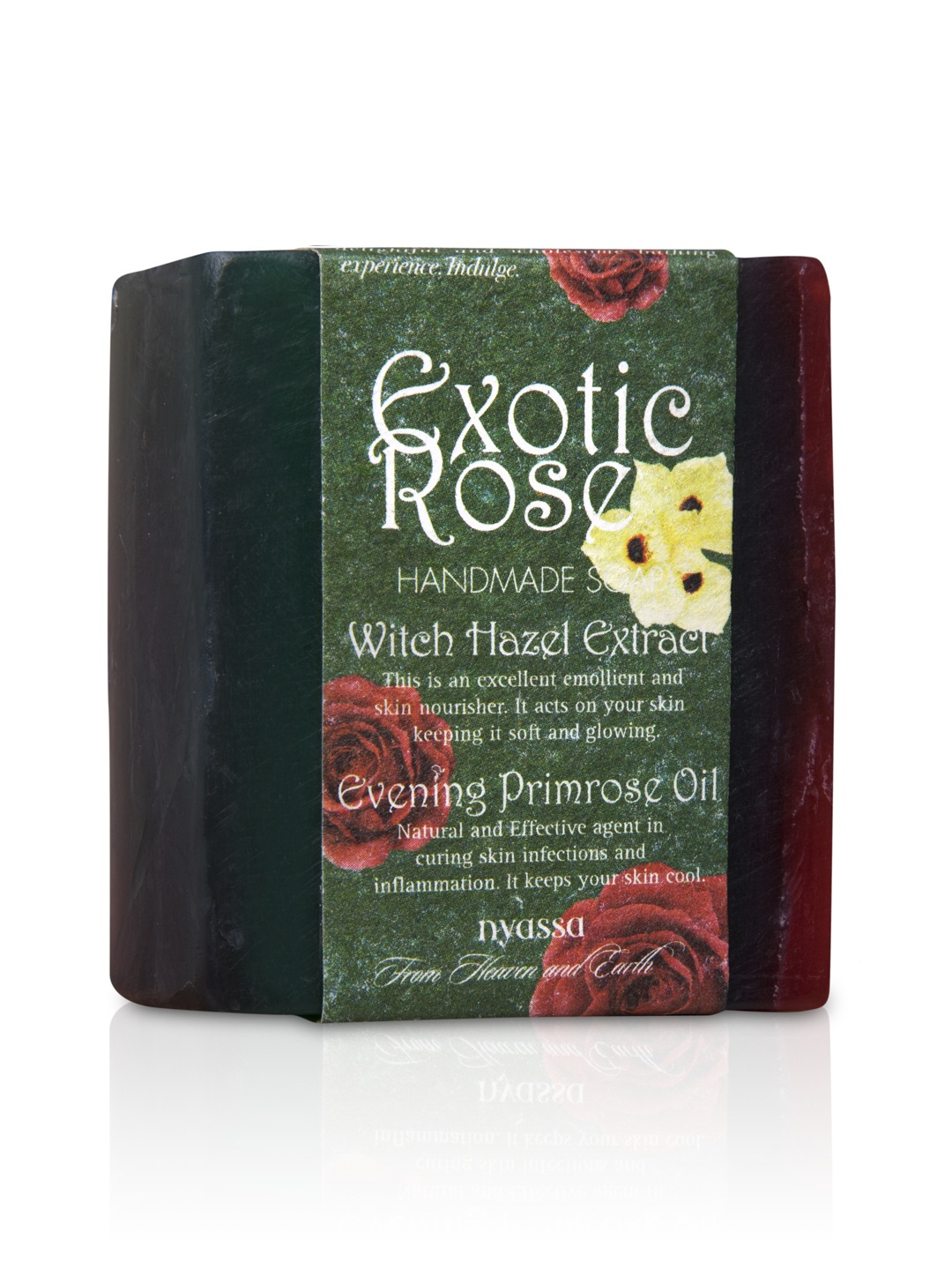 

Nyassa Unisex Exotic Rose Handmade Soap 150g, Red