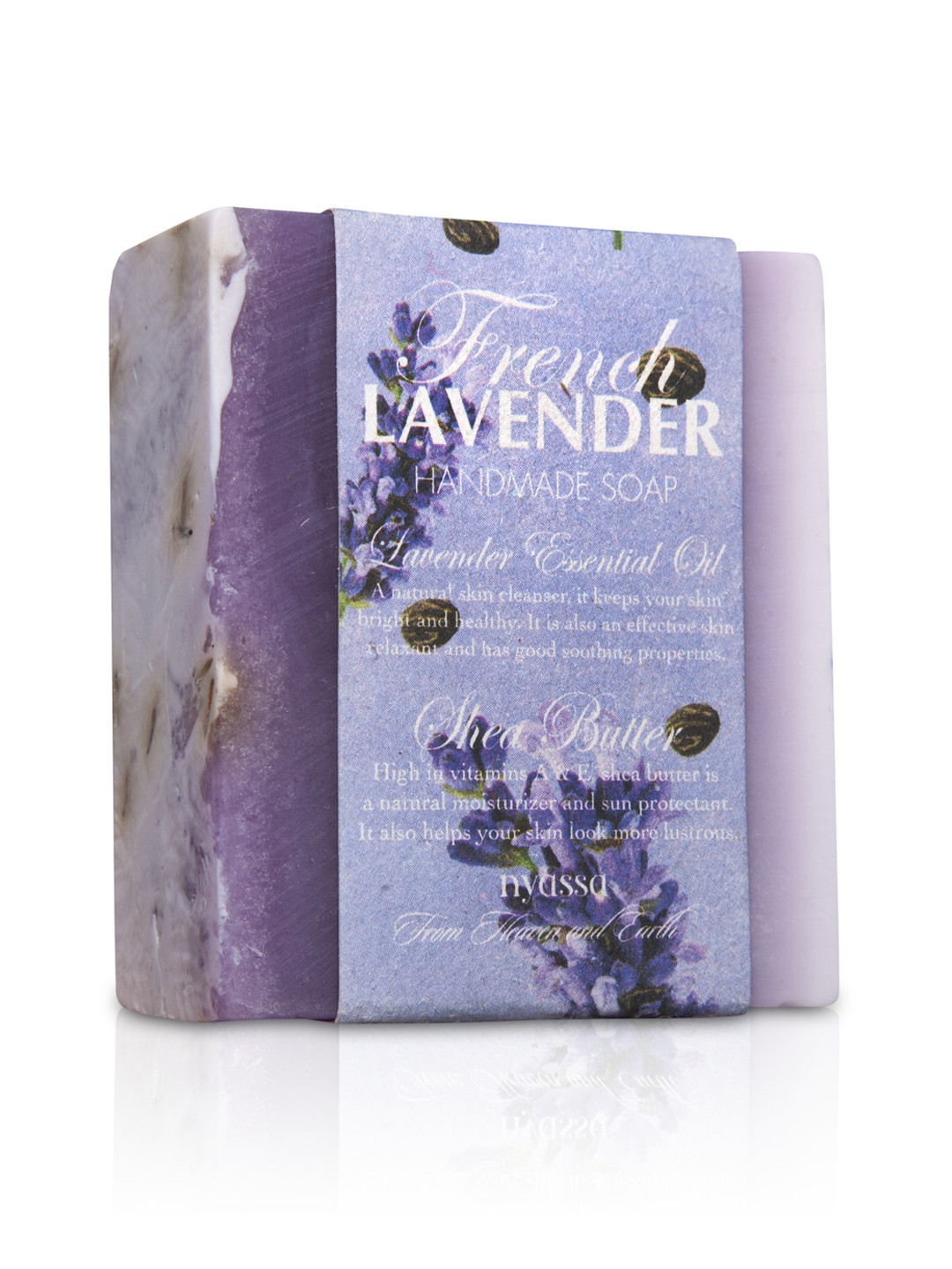 

Nyassa Unisex French Lavender Handmade Soap 150g