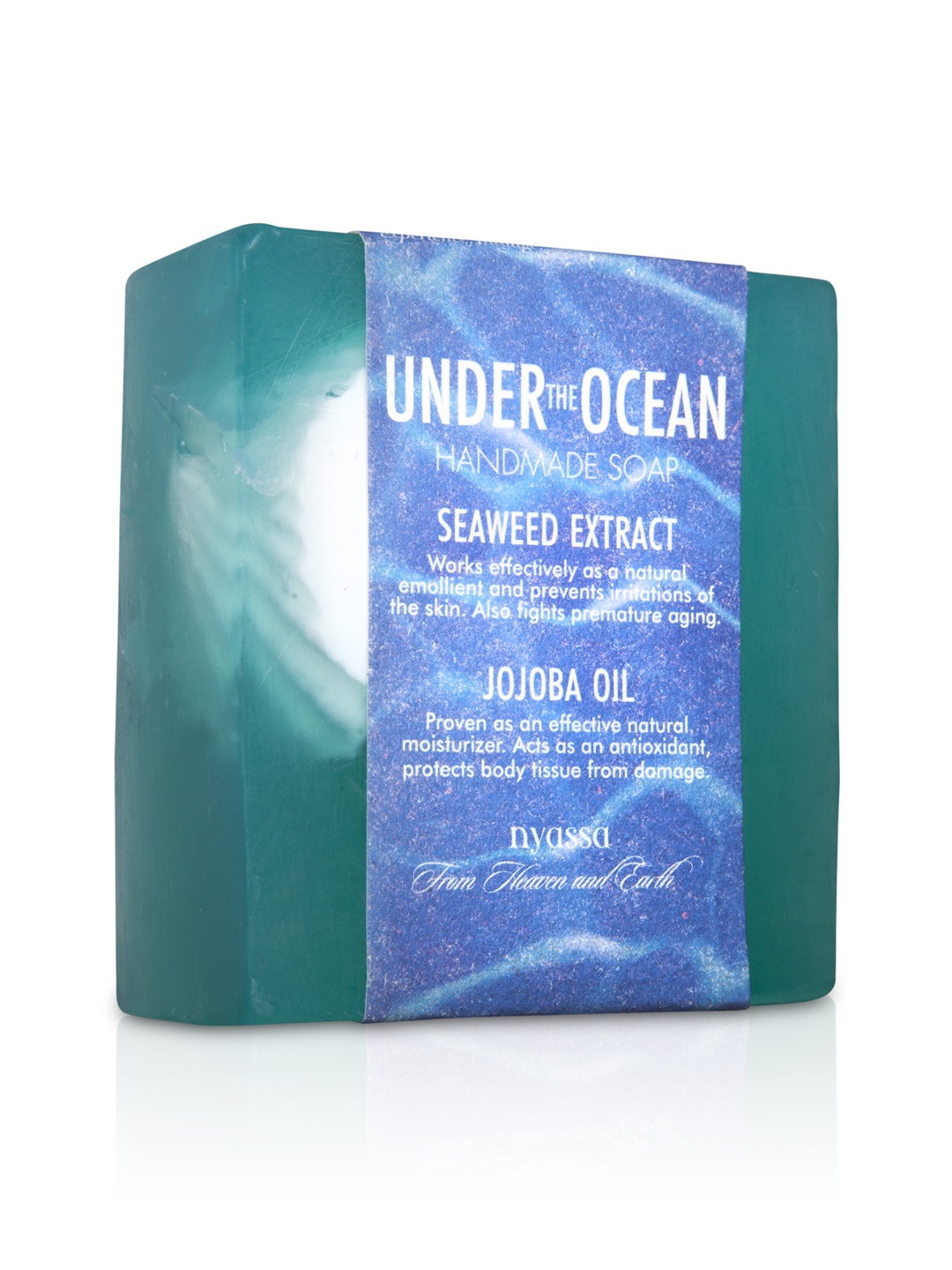 

Nyassa Unisex Under the Ocean Handmade Soap 150g, Blue