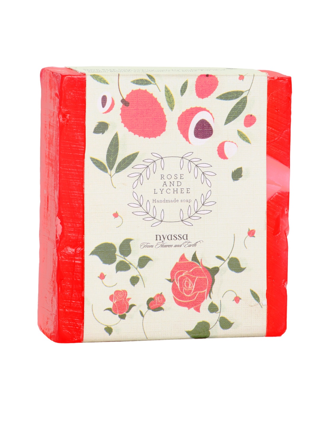 

Nyassa Women Rose & Lychee Handmade Soap 150g, Pink