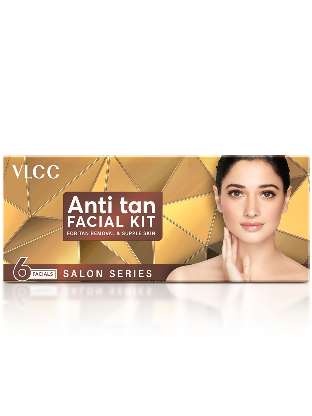 

VLCC Salon Series Anti Tan Facial Kit to Remove Sun Tan & Dark Spots - 300 g, Yellow