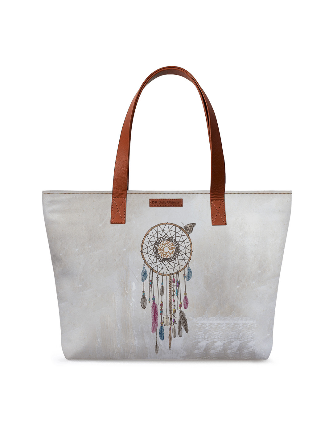 

DailyObjects Off-White Printed Tote Bag