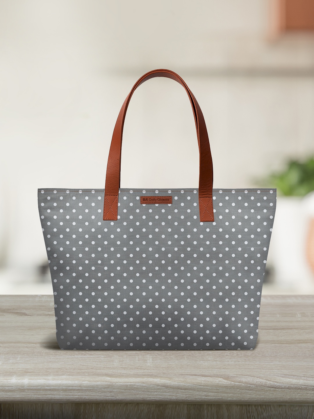 

DailyObjects Women Grey Printed Tote Bag