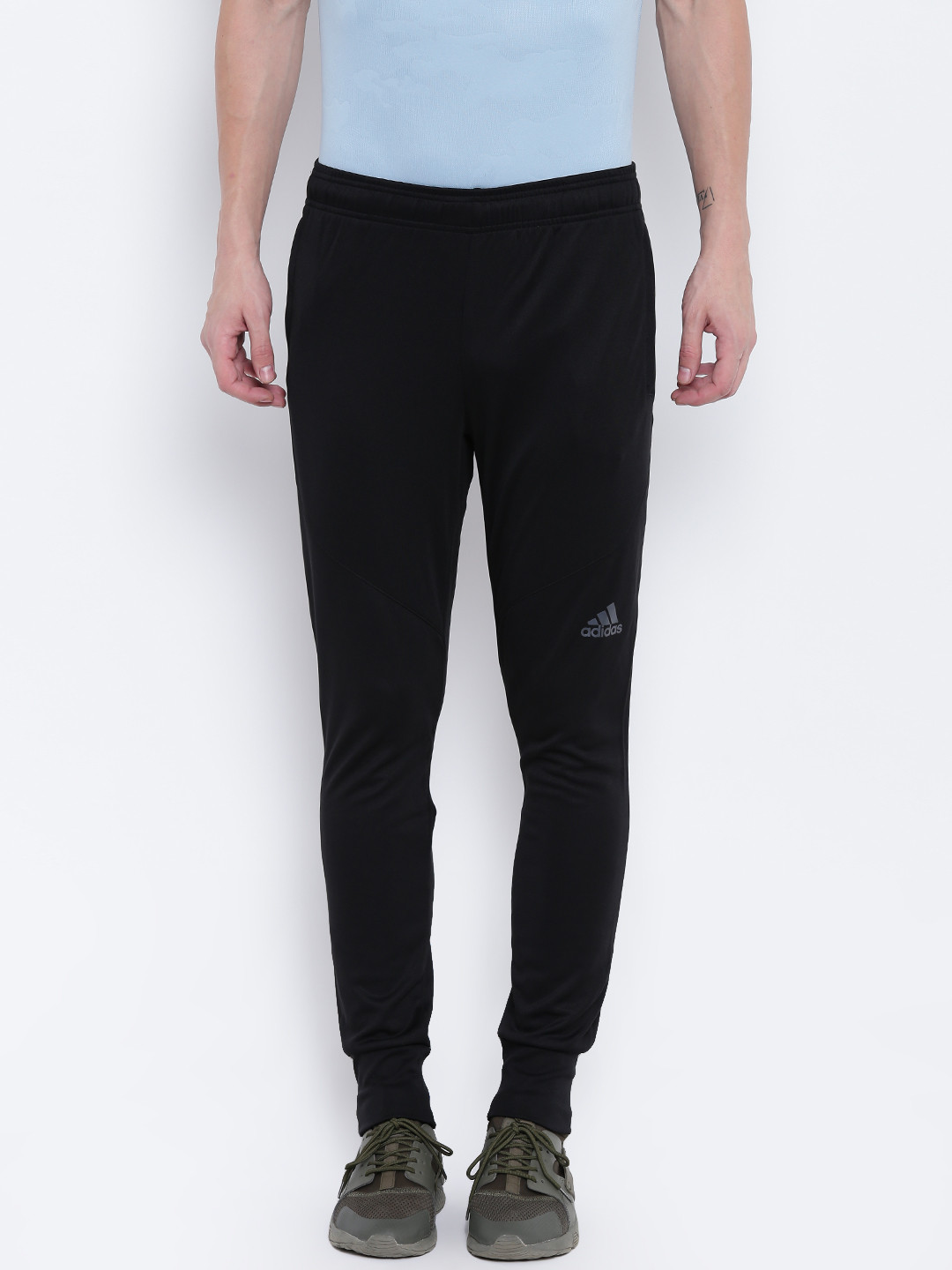 

Adidas Men Black WO Prime Joggers