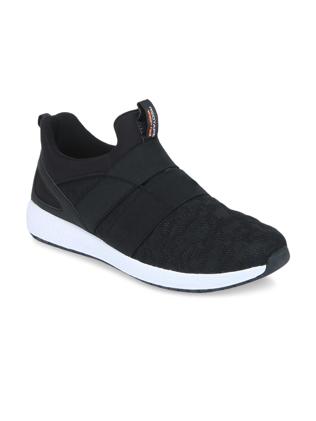 

Red Tape Men Black Walking Shoes