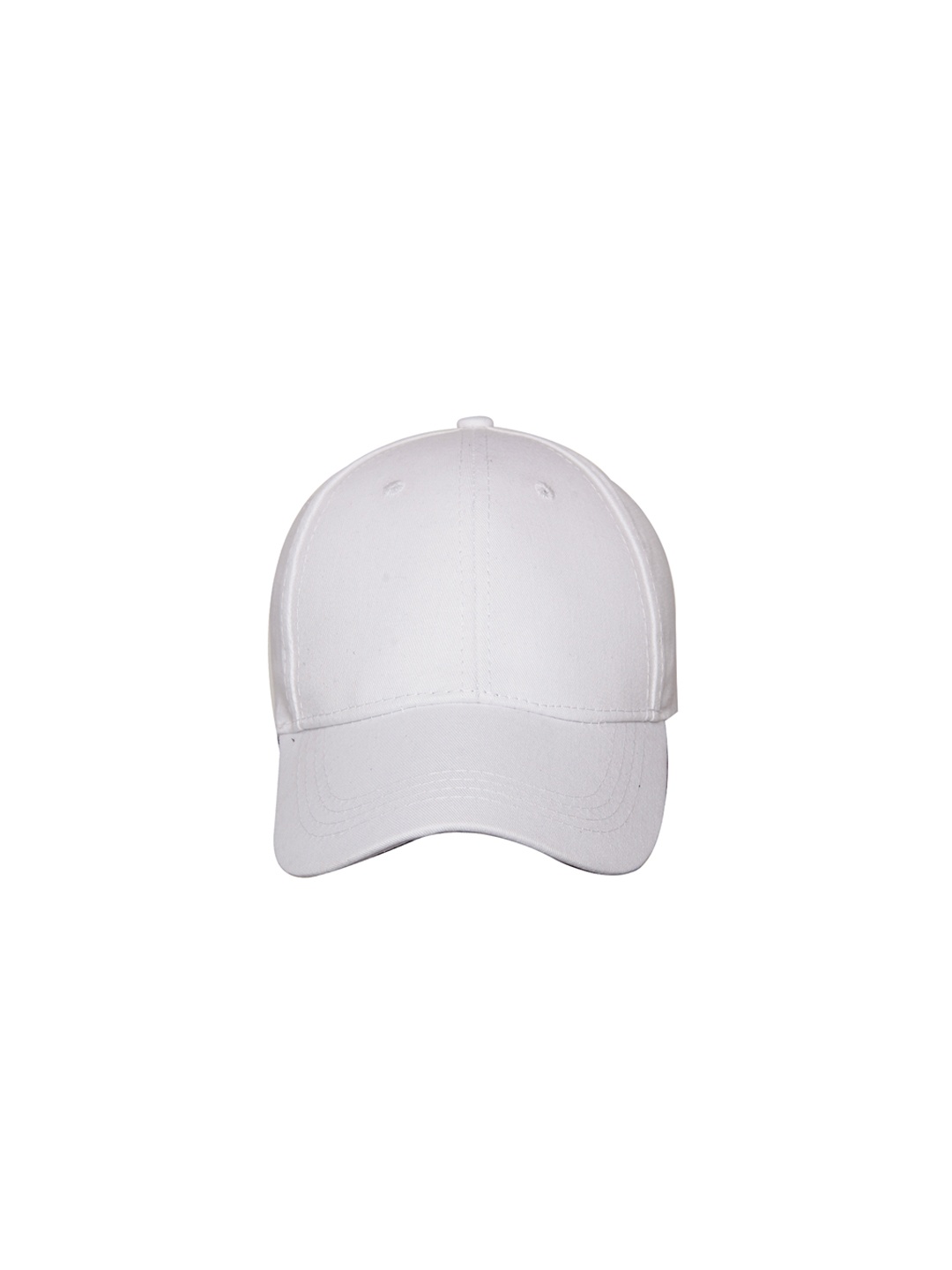 

FabSeasons Unisex White Solid Baseball Cap