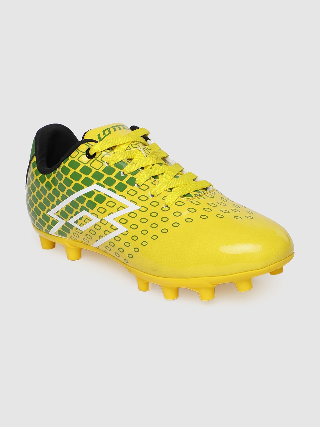 

Lotto Men Yellow Synthetic Football Shoes