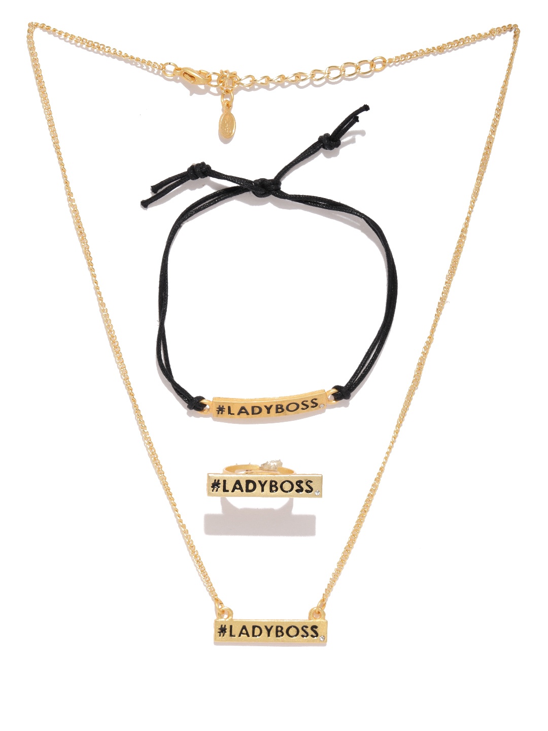

Estelle For Nitya Gold-Toned Jewellery Set