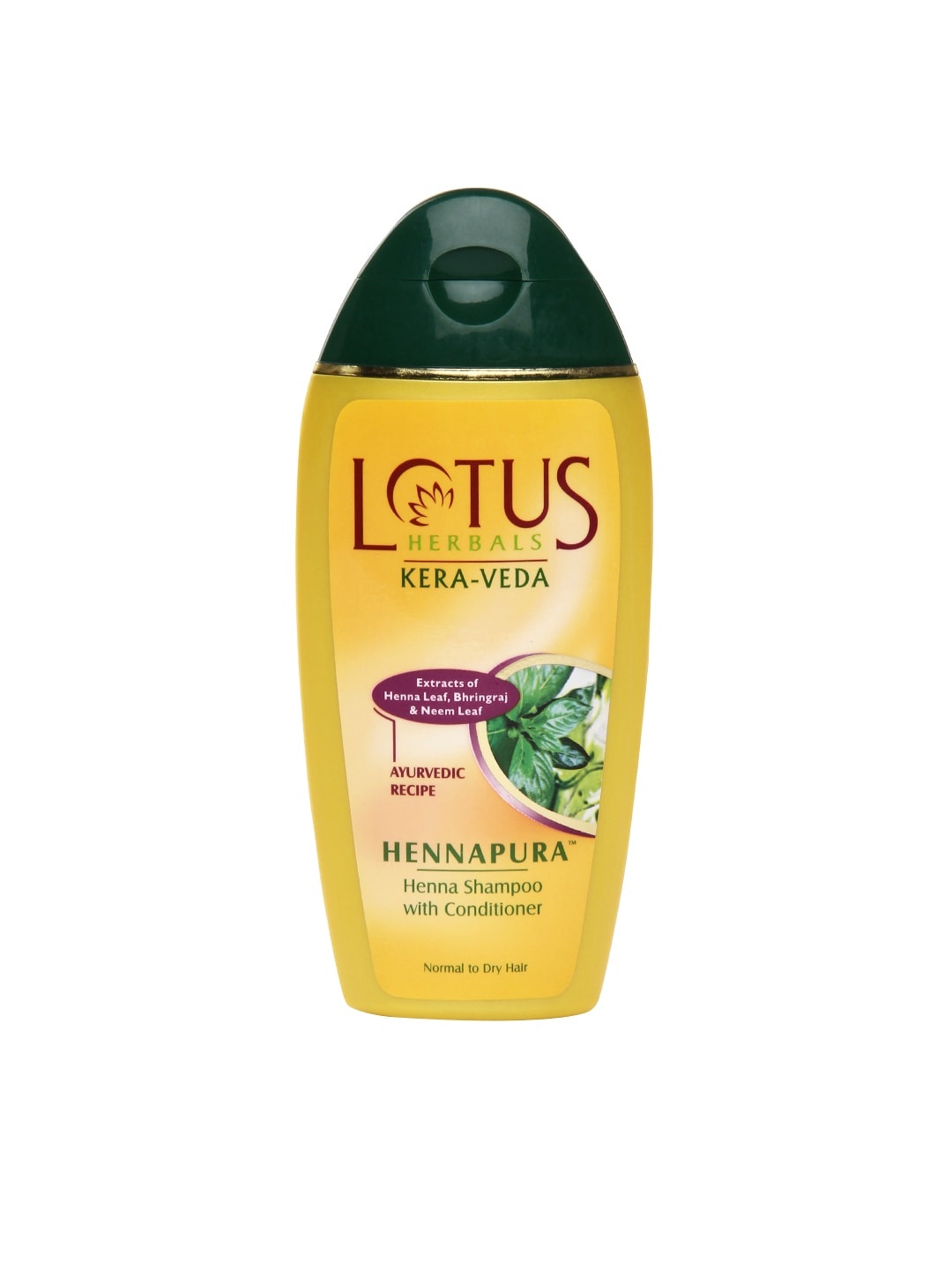 

Lotus Herbals Sustainable Kera-Veda Hennapura Shampoo 200 ml, Yellow