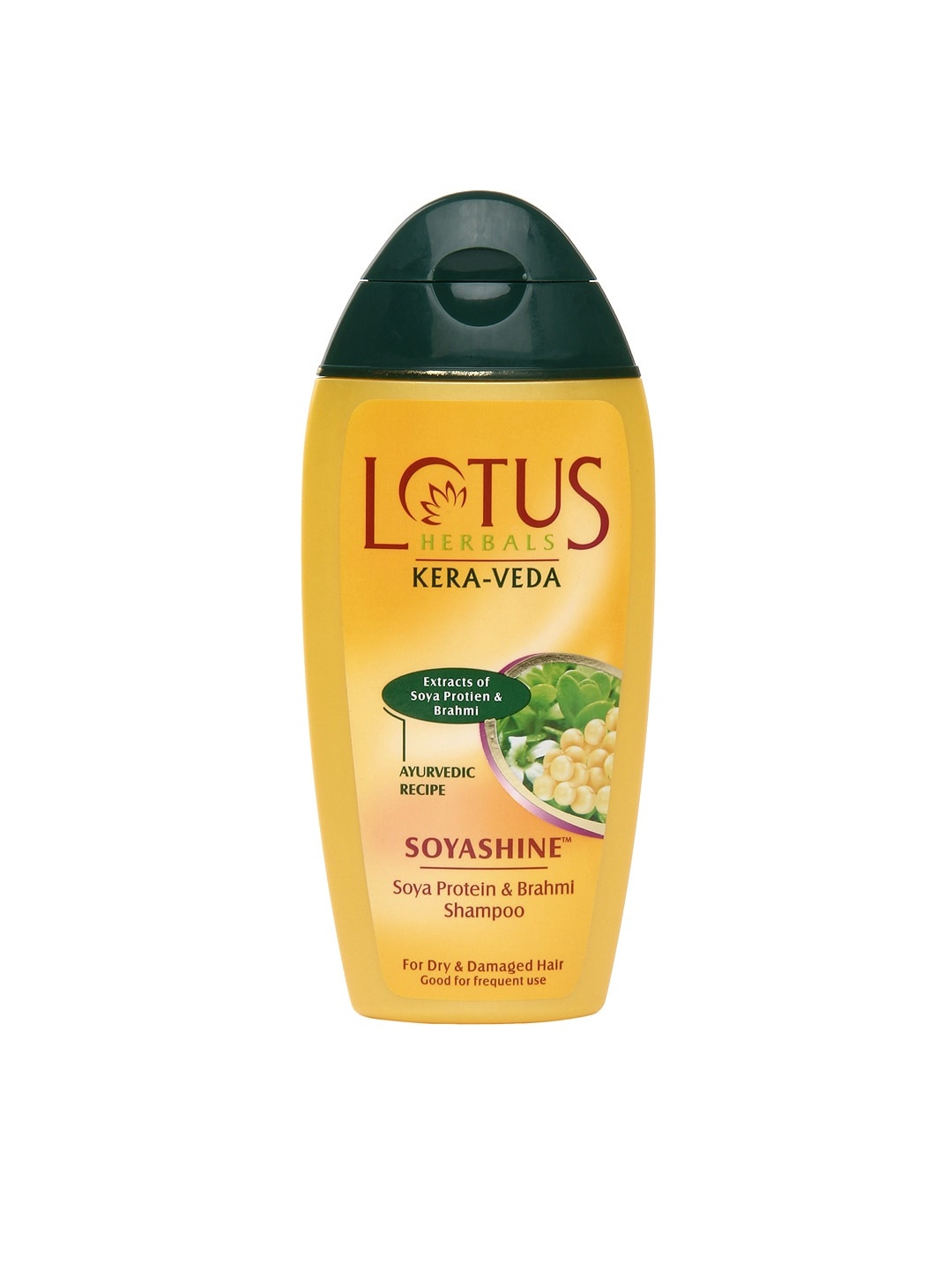 

Lotus Herbals Sustainable Kera-Veda Soyashine Shampoo, Yellow