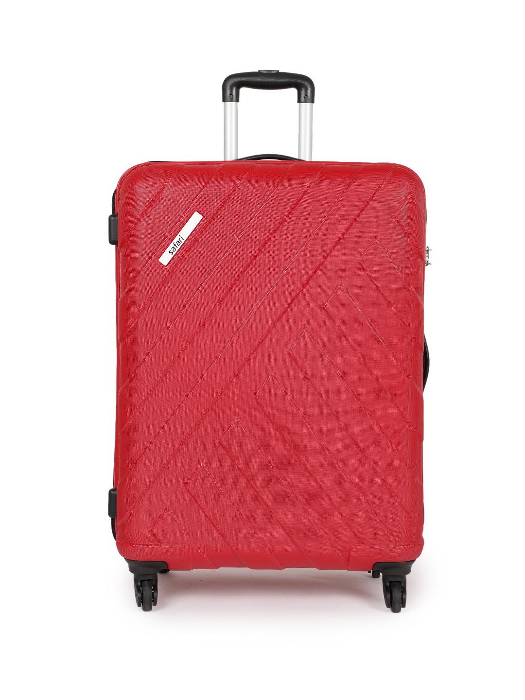 

Safari Unisex Red Harbour Textured Large Trolley Suitcase