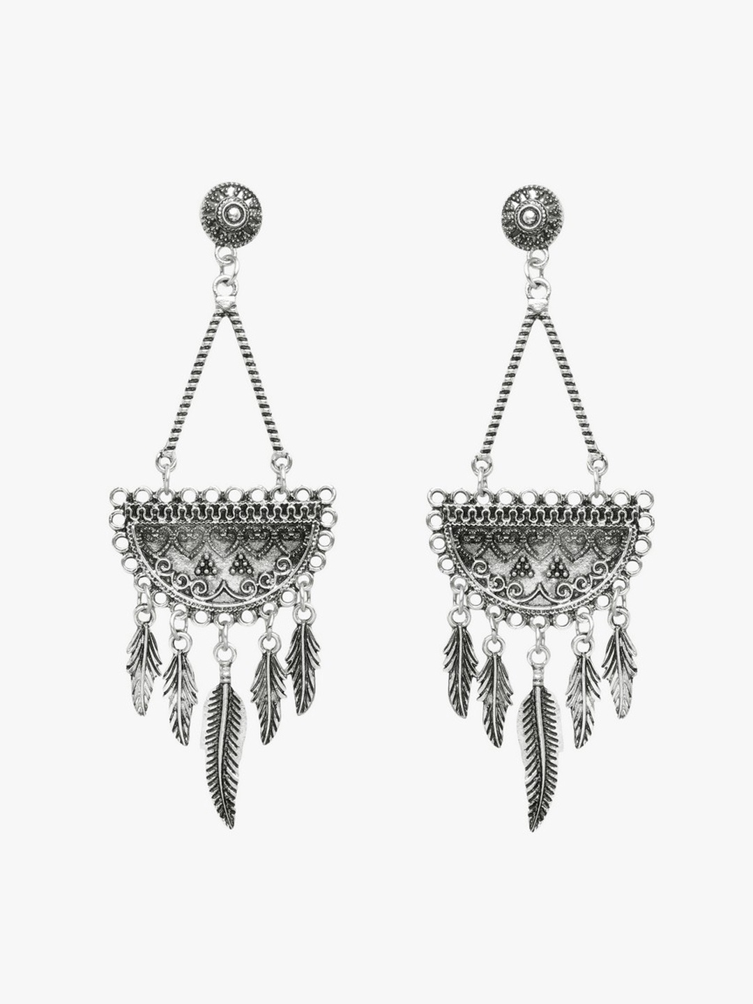 

Moedbuille Charcoal Classic Drop Earrings