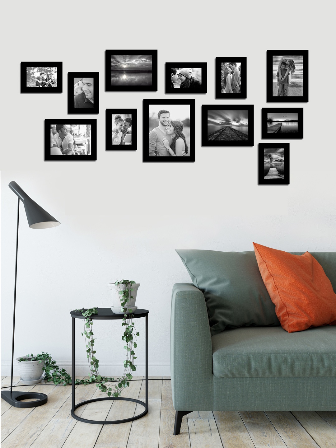 

Art Street Black Set of 12 Photo Frames